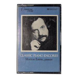 "Classic Piano Encores" by Pianist Morton Estrin -Classic Cassette Tape Vintage
